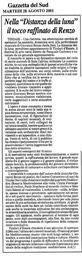 Gazzetta del Sud, 28 agosto 2001